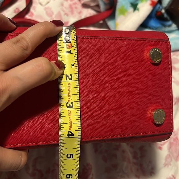 Red Michael Kors bag and wallet set - Picture 16 of 16